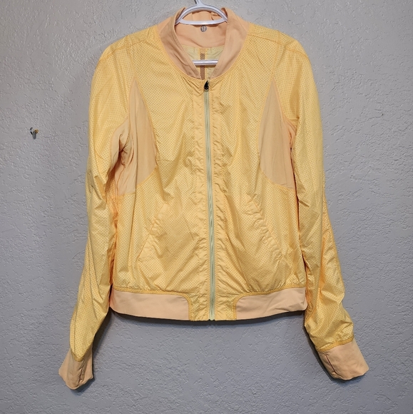 LULULEMON Two to Make it True Reversible Jacket Yellow Size 10 - Picture 11 of 14